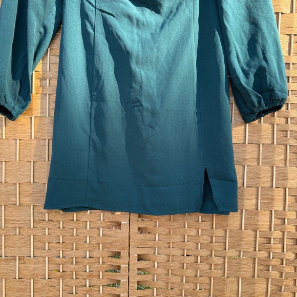 Abercrombie & Fitch Mini Emerald Green Dress Women’s Size Medium NWT - Picture 3 of 10